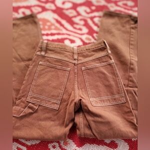 J Galt brown carpenter pants